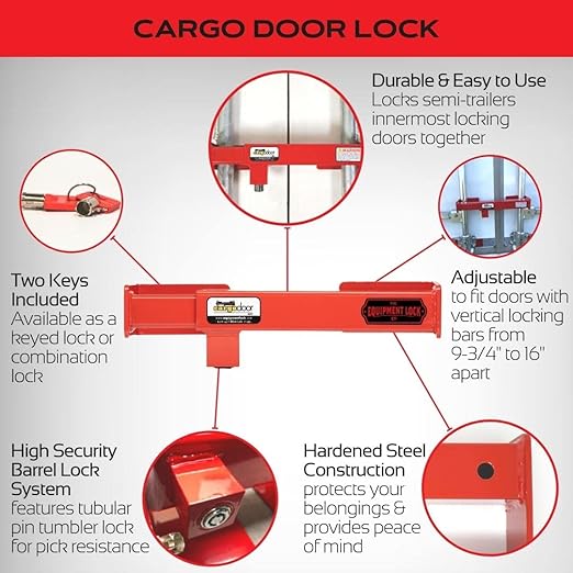 Equipment Lock | Trailer Cargo Door Lock