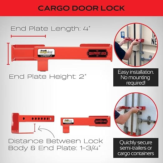 Equipment Lock | Trailer Cargo Door Lock