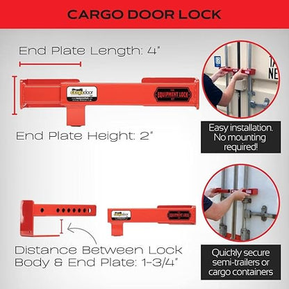 Equipment Lock | Trailer Cargo Door Lock