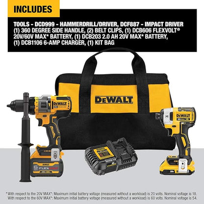 DEWALT | 20V MAX*Tool Kit, Hammer Drill/Driver