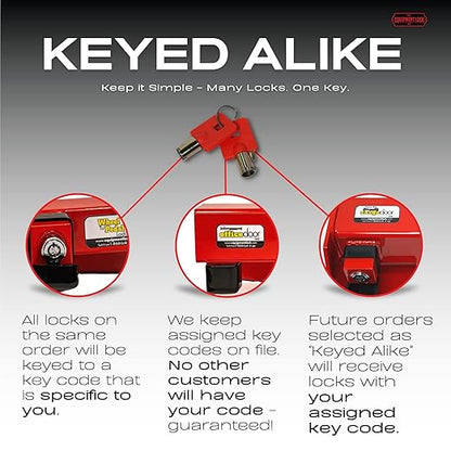 Equipment Lock | Trailer Cargo Door Lock