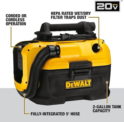 DeWalt | Vacuum cleaner for water and dust