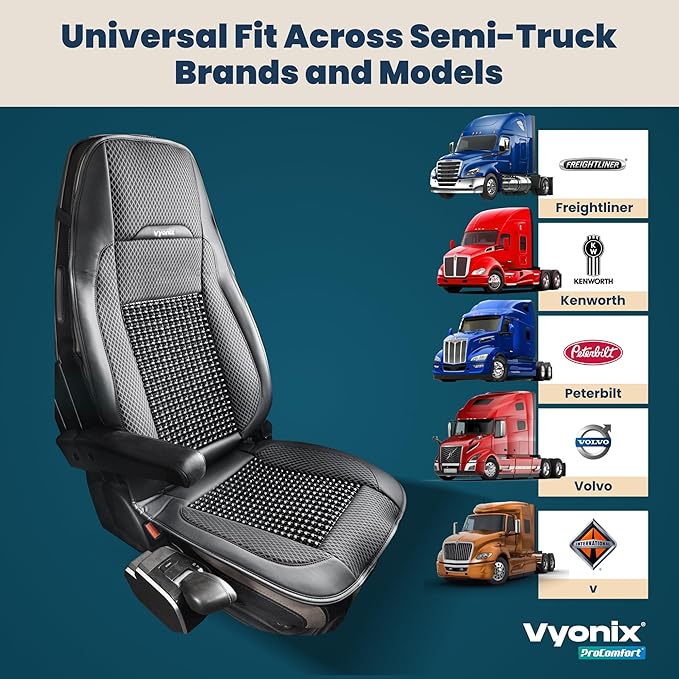 Beaded | Seat Covers for Semi Truck