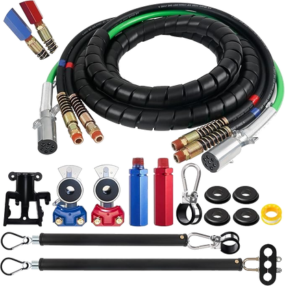 Air Lines Kit | Heavy Duty 3 in 1 Semi Truck Air Lines Kit