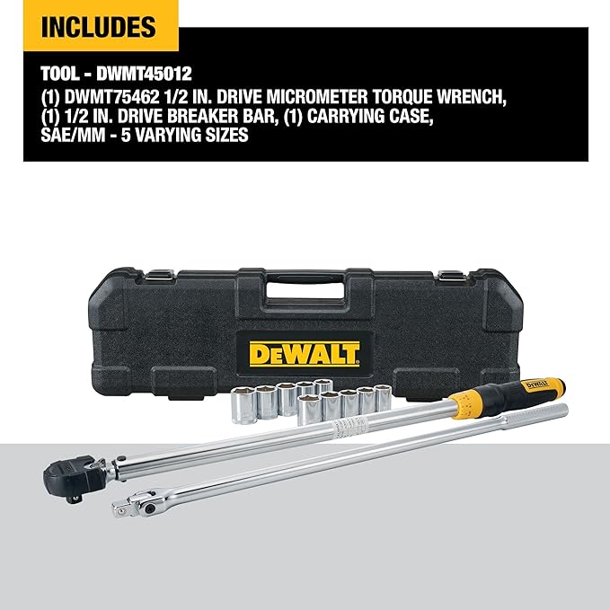 DEWALT | Torque Wrench Tool Set